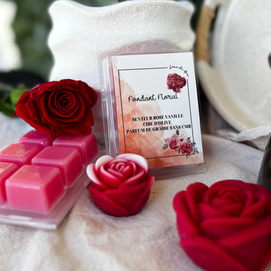 FONDANT ROSE VANILLE