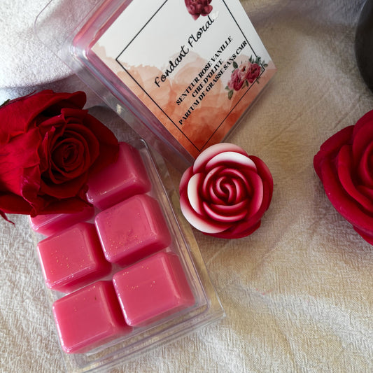 FONDANT ROSE VANILLE